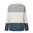 thumbnail image 5 of LSLJS Women's Fashion Long Sleeve Pocket Plush Button Coat, 5 of 5