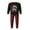 Black Dad, variant on Rdhnmea Matching Family Christmas Pajamas Sets Long Sleeve Letters Print T-shirt with Plaid Pants Loungewear Holiday Xmas Family Jammies Sleepwear