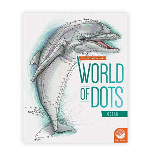 Mindware Extreme Dot To Dot World Of Dots Oceans Extreme Connect The Dot Activity Coloring