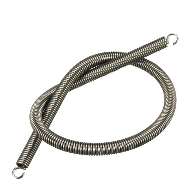 Resorte de tensión de acero de resorte pequeño de 1x6x300mm, 1 pieza
