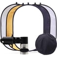 thumbnail image 1 of Photography Light Reflector with Clip 5 in 1 Portable 60x90cm/24x35inch Oval Collapsible Multi Disc Photography Studio Photo Camera Lighting Reflector Diffuser, 1 of 6