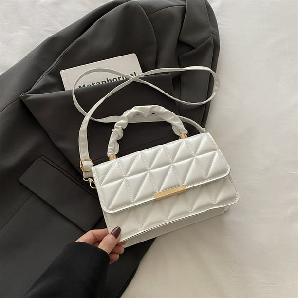 Bolsos populares de este año para mujeres 2025, bolso de hombro con forma de diamante de diseño de nicho de alto valor, bolso bandolera para mujeres