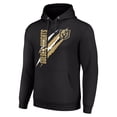 thumbnail image 2 of Men's Starter  Black Vegas Golden Knights Color Scratch Fleece Pullover Hoodie, 2 of 3
