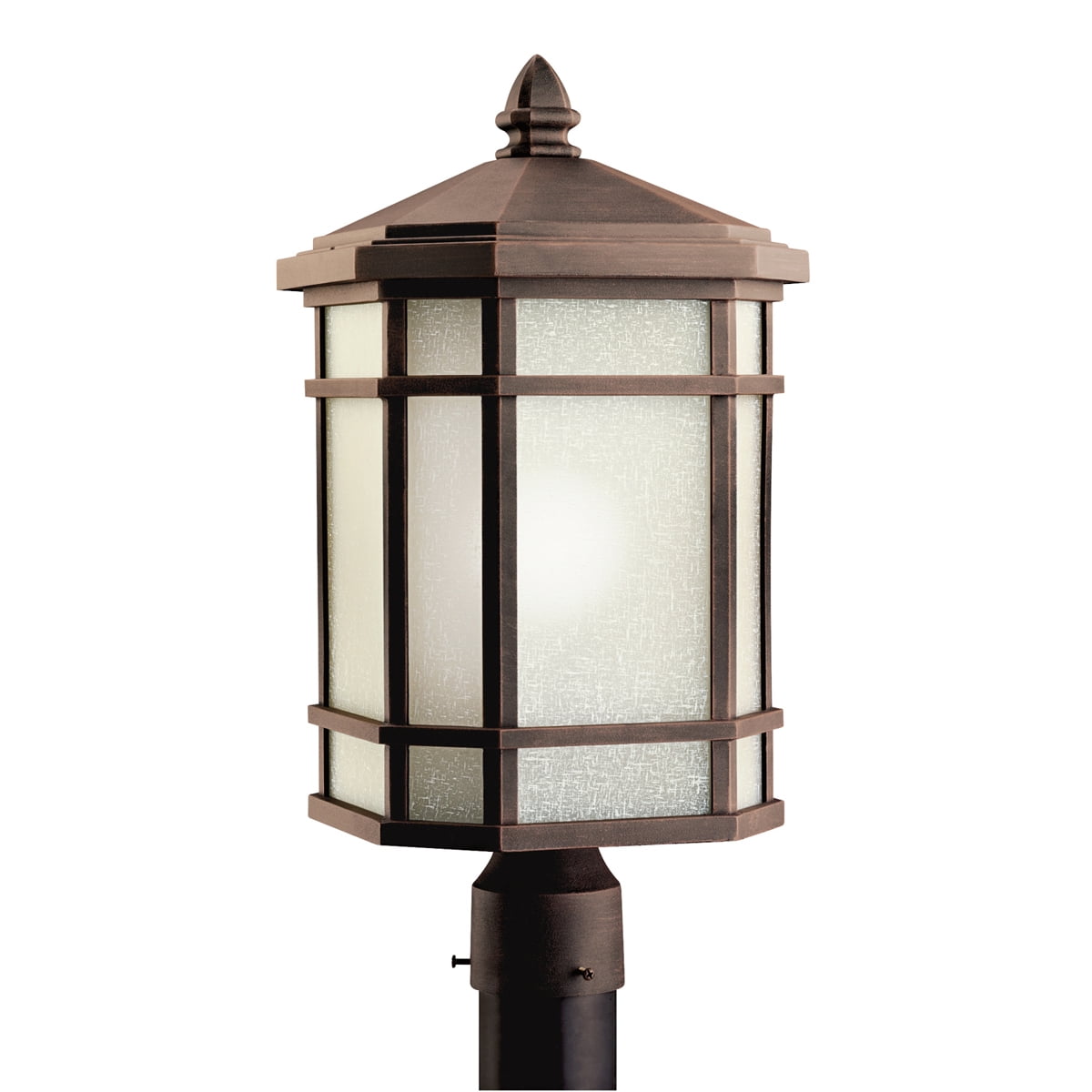 Kichler Lighting - One Light Outdoor Post Mount - Outdoor Post Lantern - Cameron