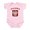 Petal Pink, variant on CafePress - Polska Infant Bodysuit - Baby Light Bodysuit, Size Newborn - 24 Months