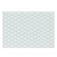 thumbnail image 1 of Grey Cutting Board, Simple Monochrome Patterns Geometric Linked Forms on Plain Background Modern, Decorative Tempered Glass Cutting and Serving Board, Large Size, White Grey, by Ambesonne, 1 of 1
