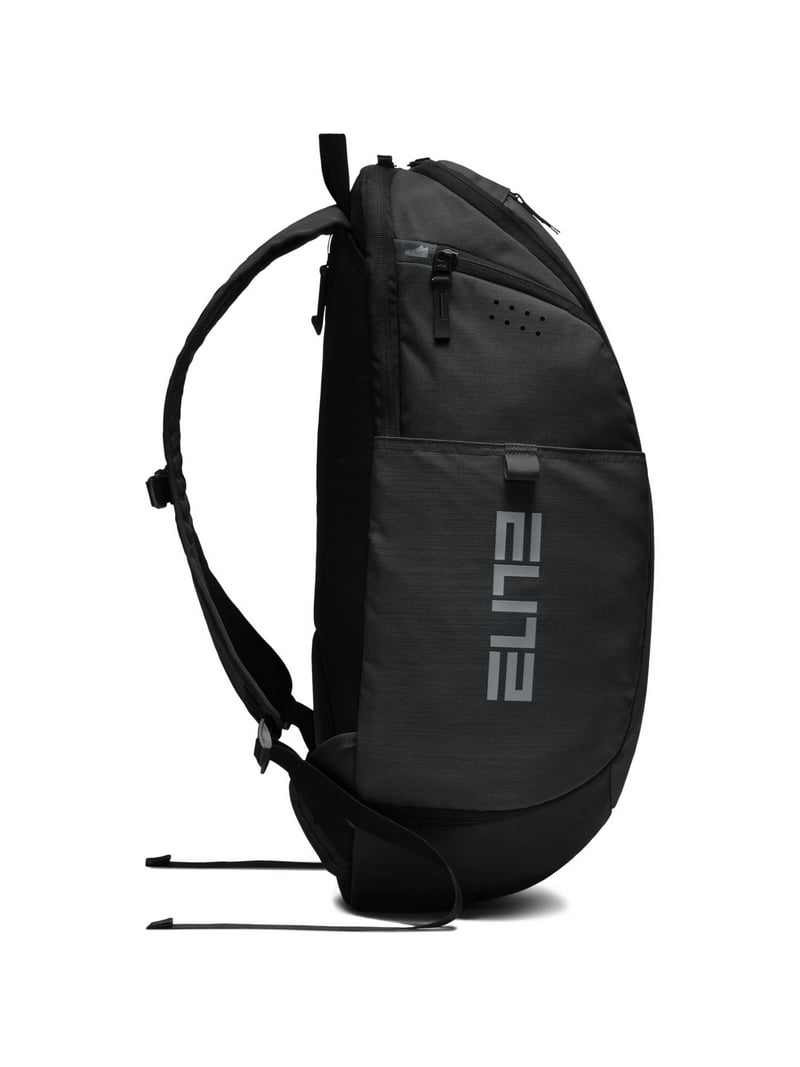 Nike Elite Hoops Pro Basketball BA5554 Backpack, Black/Metallic