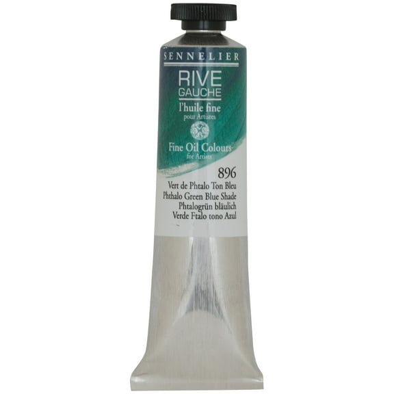 Sennelier Rive Gauche Oil Paint, 40ml, Phthalo Green Blue Shade