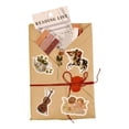 thumbnail image 1 of Cita con un libro Suministros para scrapbooking Accesorios decorativos de decoración Bookish Rojo, 1 of 9