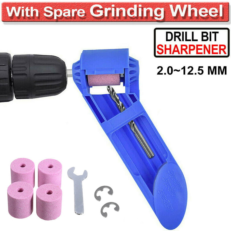 Spared Wear Resisting Power Tool Corundum Wheel Grinding Drill Bit Sharpener 