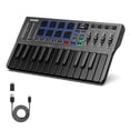 thumbnail image 1 of MIDI Keyboard Controller Donner DMK 25 Pro 25 Key USB-C, 1 of 9
