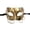 Gold, variant on Masquerade Mask, Mardi Gras Mask, Halloween Mask, Venetian Mask, Cosplay Mask, Masquerade Mask for Men Women: Gothic Steampunk Ghost Phantom of The Opera Mask Costume Party Prom Ball Mask