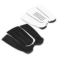 thumbnail image 3 of Surfboard Traction Pad, Cool Decoration Durable 3pcs Protable To Carry EVA Traction Pad  For Surfing Surfboard, Longboard For Shortboard Skimboard, Paddleboard With Holes, 3 of 8