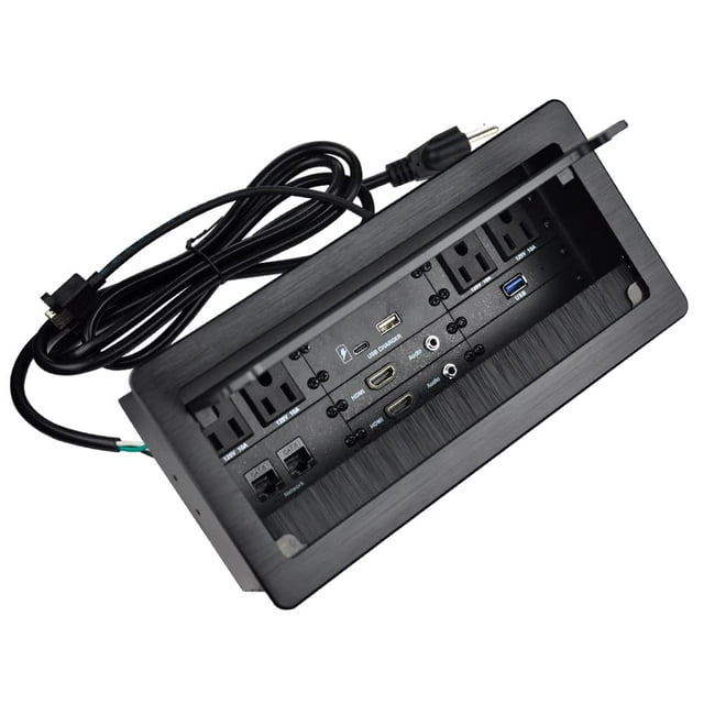 Caja de conectividad JS VI DEO JS TECHNOLOGY con alimentación+HDMI+audio