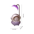 thumbnail image 2 of Cute Astronaut Cats Desk Lamp with Pen Container, USB Rechargeable, Flexible Gooseneck, Decorative Table Light for Workspace, Bedroom, Office, 2 of 5