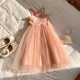 thumbnail image 6 of ATOGUTA Girls Casual Dress Ruffle Tulle Tutu Dresses Cute Summer Party Princess Sundress Size 1T-10. Pink, 6 of 6