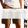 thumbnail image 3 of cfhntfmh Mens Casual Sweat Cargo Shorts Drawstring Elastic Waist Athletic Workout Gym Jogger Shorts with 2 Pockets, 3 of 7