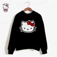 thumbnail image 3 of 2024 Nuevas sudaderas con capucha de HELLO KITTY con estampado de dibujos animados a la moda para mujer, sudaderas de manga larga estilo Harajuku, sudaderas para mujer, 3 of 5