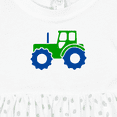 thumbnail image 4 of Inktastic Cute Green Tractor Girls Baby Dress, 4 of 5