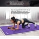 thumbnail image 5 of de yoga mm, antideslizante, fitness, pilates, ejercicio, tapetes - oscuro Sharpla almohadilla de yoga 10mm para mujer, 5 of 7