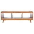 thumbnail image 6 of SAFAVIEH Cricket Contemporary Rectangle Brown Media Console (47.6 in. W x 14 in. D x 18 in. H), 6 of 12