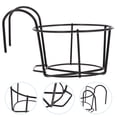 thumbnail image 1 of Raindrops 3pcs Balcony Garden Planter Iron for Flower Pot Stand and Railing, 1 of 8