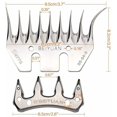 thumbnail image 4 of Sheep Clipper, Stainless Steel Sheep Clipper, Electric Wool Shears, Sheep Shears for Goats, Animals (9 Teeth Scimitar), 4 of 5