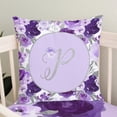 thumbnail image 3 of Juego de cama infantil grande de flores moradas (edredón o funda nórdica), 3 of 5