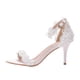 thumbnail image 3 of High-Heeled Shoes For Women Brides Wedding Occasion Pointy Design White Heel 1 Pair, 3 of 3