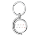 thumbnail image 1 of Patron de juego naipes fichas utensilios Rotating keychain Metal Keyring Holder, 1 of 2