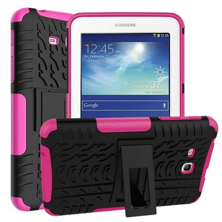 Galaxy Tab E Lite 7.0 Case, Dteck Shockproof Hybrid Protective Cover With Kickstand For Samsung Galaxy Tab E Lite/Tab 3 Lite/SM-T110/SM-T111/SM-T113