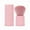 Pink, variant on HHBEAUTY Retractable Kabuki Makeup Brush, Travel Face Blush Brush, Portable Powder Foundation Sunscreen Brush with Cover for Blush, Bronzer, Buffing, Highlighter Flawless Powder Cosmetics