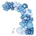 thumbnail image 3 of de de látex Multifunción Mujeres Niñas para manualidades con globos Decoraciones de fiesta para el compromiso del día de la madre Azul 104 piezas, 3 of 9