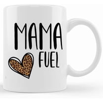 Personalized Mama Fuel Mug, Funny Mama Coffee Mug, Mug For Mother's Day, Gift For New Mom, Mother's Day Gift, New Mom Mug, Leopard Print Gift, Mama Mug, Mother's Day Gifts For Mom From Son, Kids, Gif