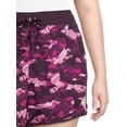 thumbnail image 4 of Reebok Women's Plus Size Printed Essential Running Shorts with Pockets, 4 of 5