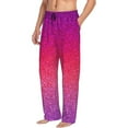 thumbnail image 6 of Sikiie Light Purple Glitter Pajama Pants Men, PJ Bottoms, Sleep & Lounge Pants-Small, 6 of 6