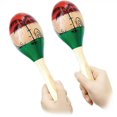 thumbnail image 1 of KEINXS Maracas en Bois pour Adultes et Enfants - Instrument de Percussion Professionnel pour Rythme de Salsa et Cadeaux de Fête, 1 of 6