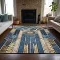 thumbnail image 5 of Dalyn Rugs Machine Washable Indoor/Outdoor Chantille ACN2176 Blue 3' x 5' Rug, 5 of 9