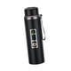 thumbnail image 5 of Botella de agua aislada, taza de agua, botella deportiva portátil liviana, taza de viaje para hacer ejercicio al aire libre, mochileros, pesca, yoga 1000 ml, 5 of 8
