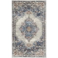 thumbnail image 2 of Nourison Concerto Traditional Persian Blue/Grey Area Rug, 2 of 7