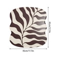 thumbnail image 4 of Ganfancp Summer Ice Silk Alfombrilla de Coche Alfombrilla para Silla de Oficina Cojín de Asiento Transpirable Alfombrilla para Silla Giratoria de Ordenador Evita El Deslizamiento Alfombrilla 45Cm Ofe, 4 of 4