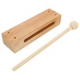 thumbnail image 1 of HORIALENCE 1Set Wood Percussion Instrument Wood Color Claves Music Teaching Classroom Activities, 1 of 4