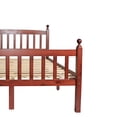 thumbnail image 4 of Better Home Products Paloma Solid Wood Pine Full Bed with Headboard in Mahogany, 4 of 7