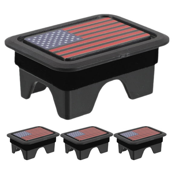 IBASETOY Stake Pocket Cover Ram Truck Bed Plugs Abs Multi For Vehicle Modification Quick Installation Set