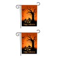 thumbnail image 1 of Bearachild Cara de calabaza de doble cara del jardín de Halloween Type2 NO2, 1 of 6