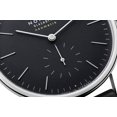 thumbnail image 5 of NOMOS Glashutte Orion Neomatik 39 Automatic Stainless Steel Black Dial Black Leather Strap Mens Watch 346, 5 of 7