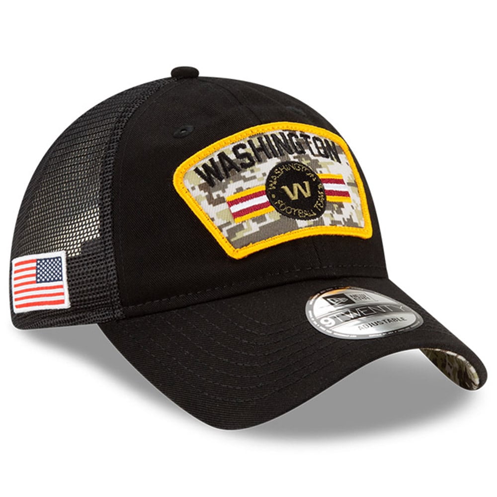 Youth New Era Black/Camo Washington 