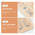 thumbnail image 4 of Weiweiguan 1Pc Multi-layer Jigsaw Puzzle Toy Body Structure Puzzle Toy Kid Intelligence Toy, 4 of 6