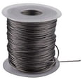 thumbnail image 3 of 100 Pcs 1mm Steel Wire Rope Aluminum Ferrules Sleeves Silver Tone & 1x Hoisting Lifting 7X7 1mm Dia Stainless Steel Flexible Wire Rope 177Ft, 3 of 7