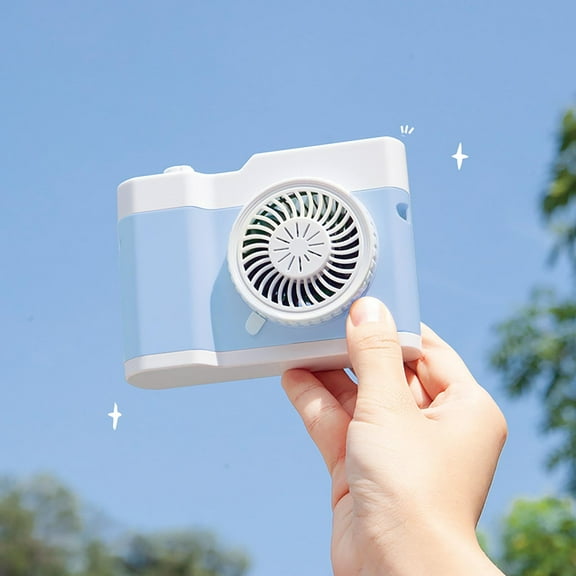 Needhep Portable Desk Table Fan for Room,Usb Fan Camping, Small Fans For Bedroom Quiet, Bed Fans for Cooling And Sleep, Bedroom Fans (Blue)